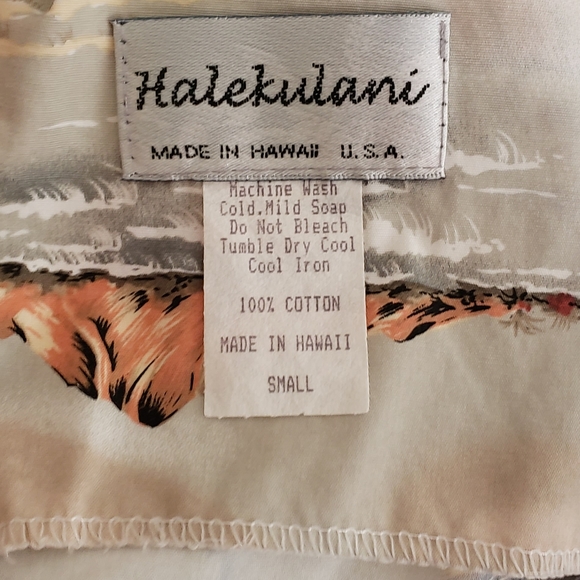 Vintage Hawaiian Mini Wrap Dress - Picture 11 of 11